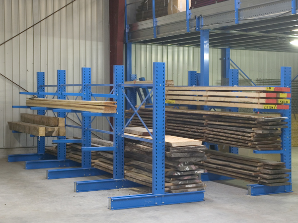 Rayonnage cantilever conçu pour le stockage manuel de produits longs de 3000 à 6000 mm - PROFILBAR_7