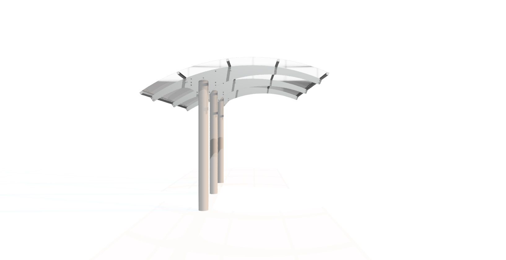 Abris vélo en acier inoxydable ou peint - Référence ABRV01 - Design haute qualité avec options de toiture anti-UV_7