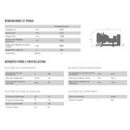 GMW-800 T5 - Groupe électrogène industriel triphasé 50 Hz - 860 kVA - MTU et alternateur STAMFORD_7