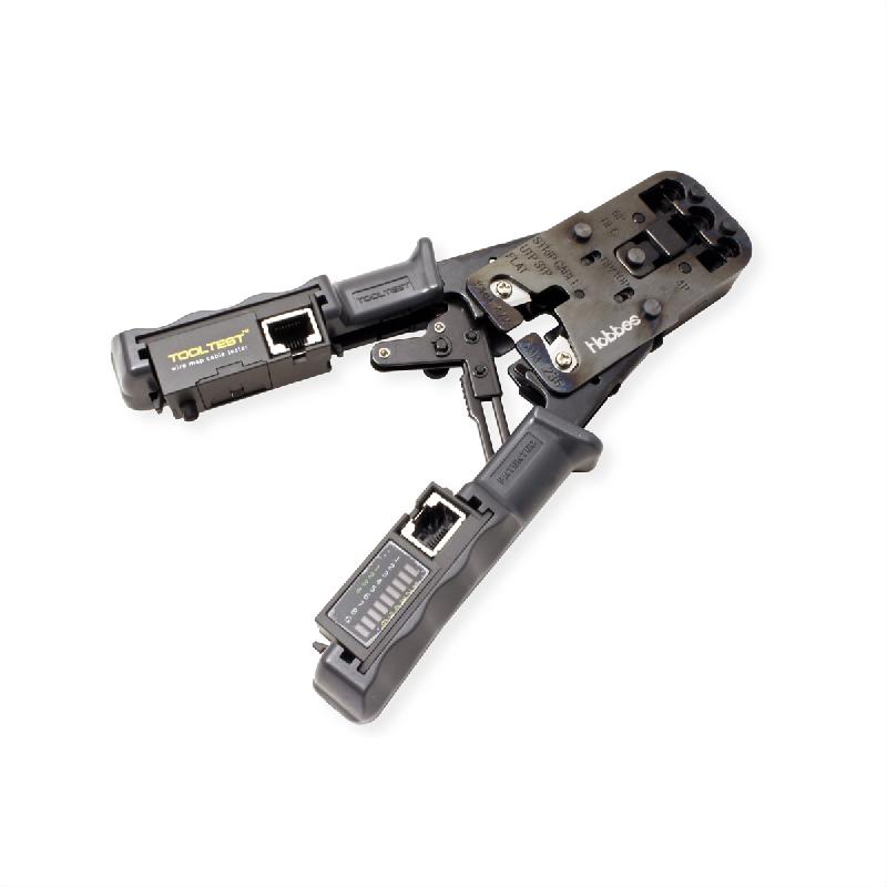 HOBBES Tooltest, pince à sertir avec testeur de câbles_7