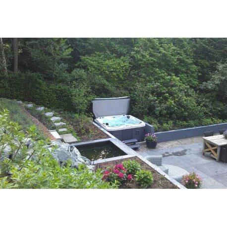 THE ADMIRE - Spa-jacuzzi portable 6 places dont 2 allongées - 230 x 230 x 91 cm - 60 jets, Aqua Rolling et système audio IPOD_7