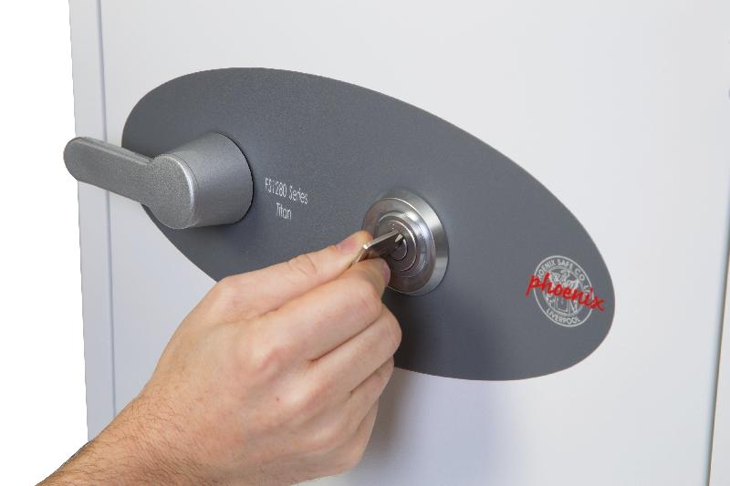 Coffre fort ignifuge - Serrure à clé - PHOENIX TITAN II FS1282K_7
