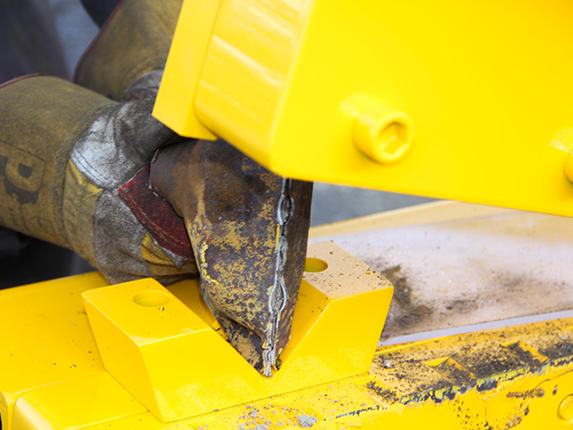 Cisaille crocodile spécial pots catalytiques McIntyre - Force de cisaillement 90 T - CROCO-407 / 500 CAT_7