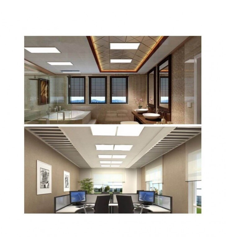 Dalle led 600x600 48w 6000k chip osram - réf bacosr486k_7