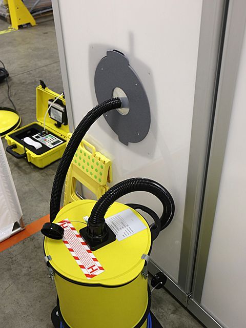 Aspirateur amiante CP15 pour maintenance annuelle simplifiée