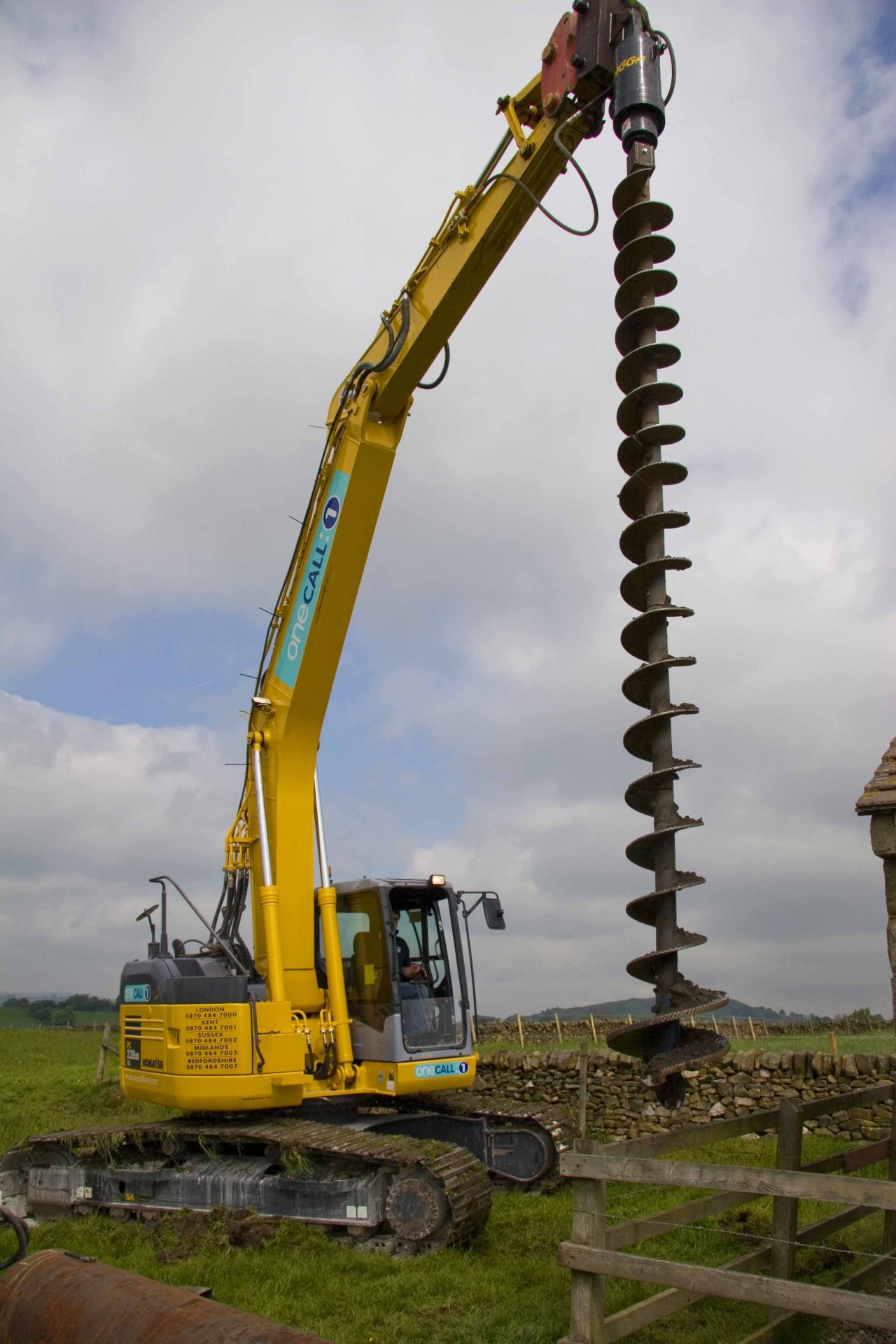 Tarière Digga - Pelles 1 à 50 tonnes - Garantie 3 ans - Diamètres de vrilles et attaches rapides_7