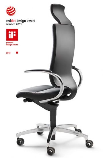Fauteuil InTouch - Concept ergonomique primé, mécanisme Syncro-Dynamic, design Martin Ballendat_7