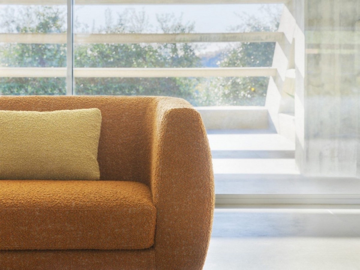 Canapé d'accueil moelleux et contemporain - SEA SHELL - design italien, options personnalisables_7