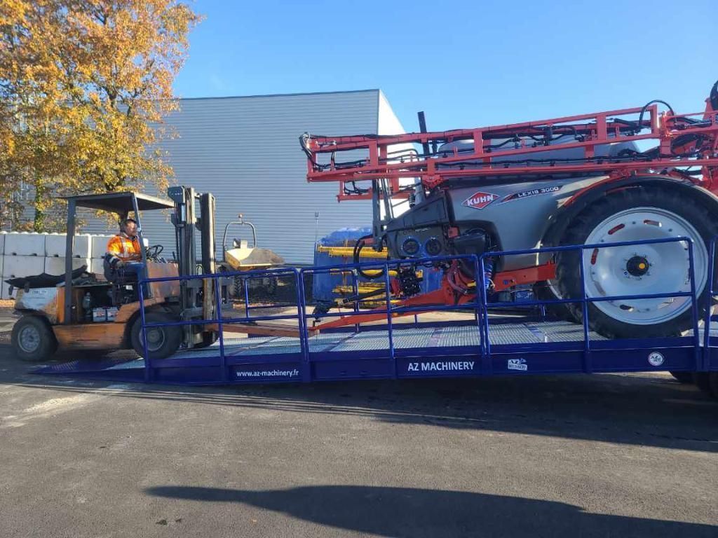 Rampe de quai mobile pour chargement et déchargement de matériels volumieux - Capacité 15 à 25T - AZ RAMP BIGFOOT_7