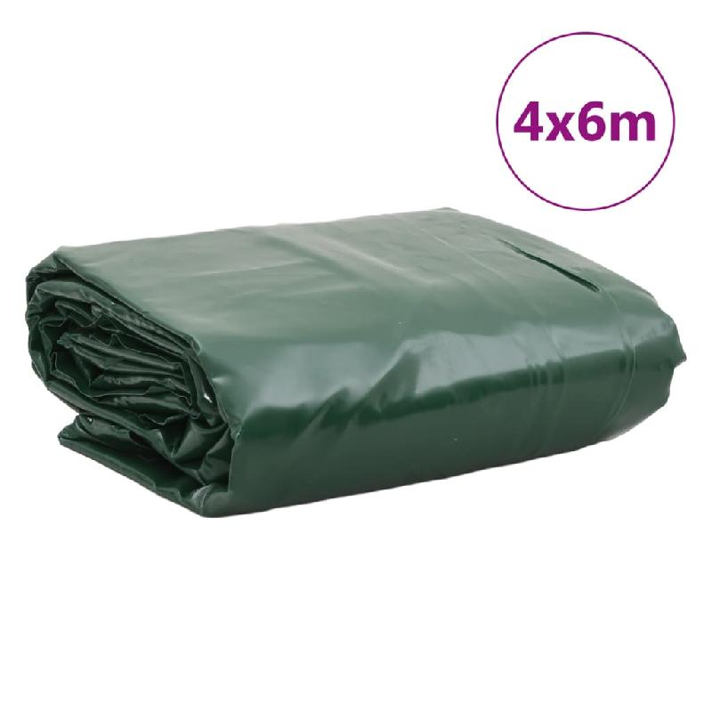 Vidaxl bâche vert 4x6 m 650 g/m² 156138_7