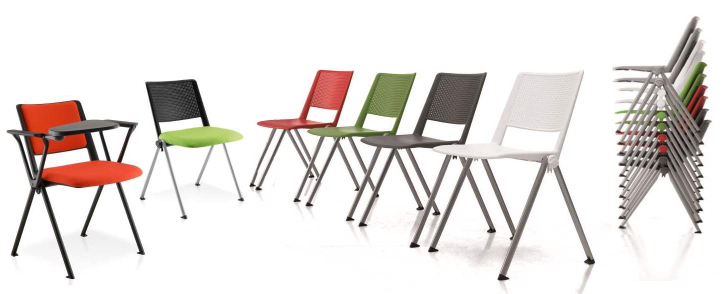 Sièges sur poutres MASH - gamme fraîche et moderne - personnalisables avec options d'assise et dossier_7