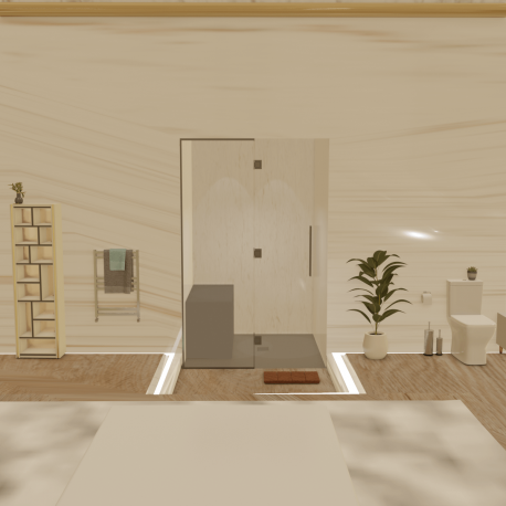 Hammam kit de construction cabine de douche avec paroi vitrée à carreler 120 x 120 - Générateur vapeur inclus_7