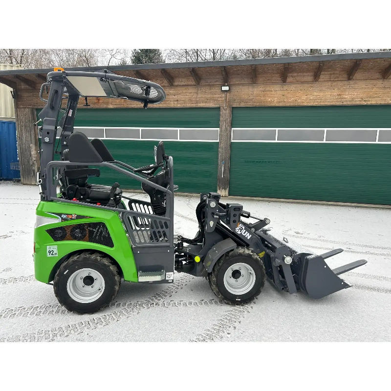 Chargeuse Electrique Everun ER08E - Zero Emission - 4 Roues Motrices_7