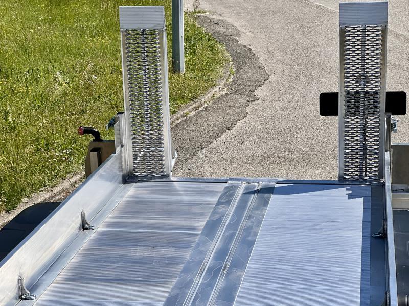 DEFINITIVE CLM Remorque porte engin aluminium 3T5 FLY35_7