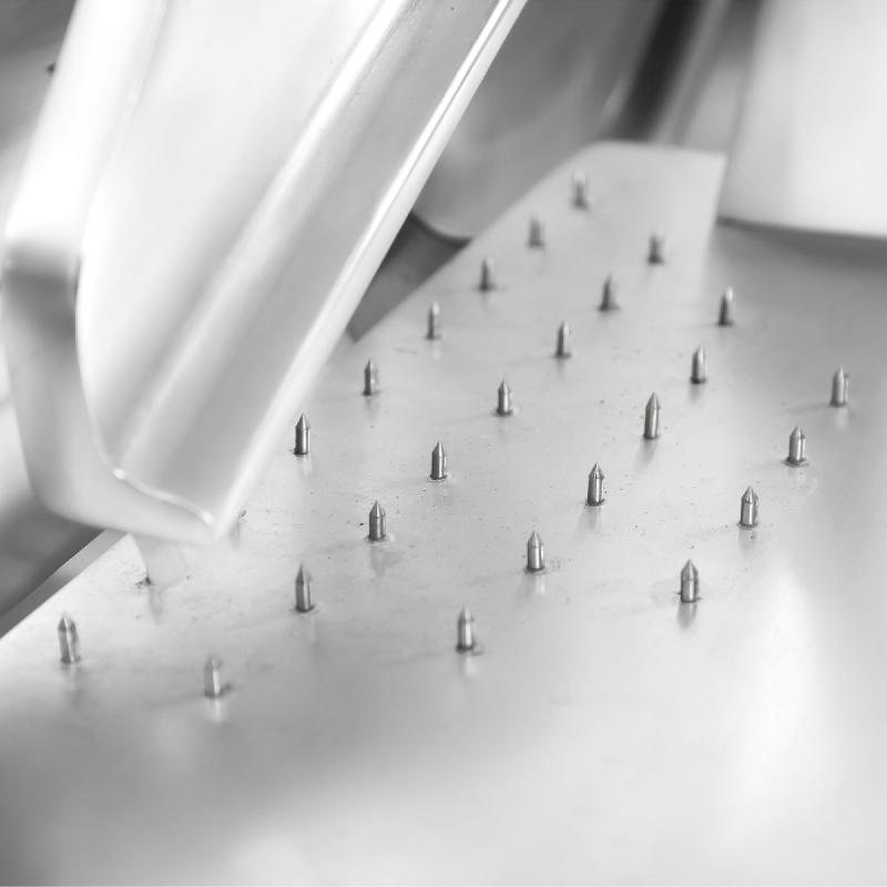 Trancheuse à jambon professionnelle - coupe verticale - grande lame de diamètre ø35 cm_7