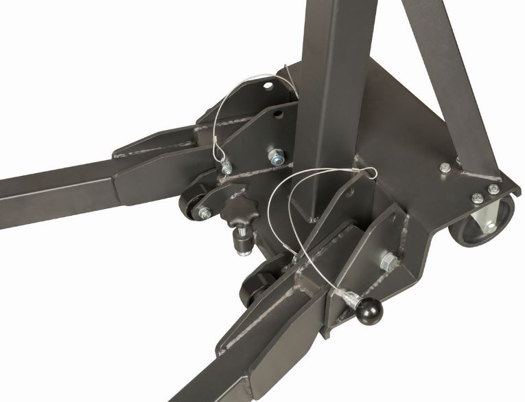 Grue d'atelier pliable 1T - BH6FC1000 - Bras de levage à 4 positions fixes - Certifié CE_7