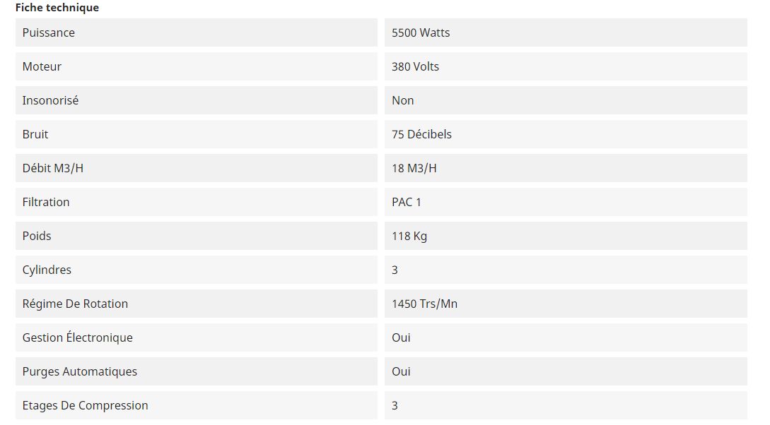 Compresseur de plongée Nardi Pacific E30 - débit 18 m3/h - 225 ou 330 bars - purges et arrêt automatiques_7
