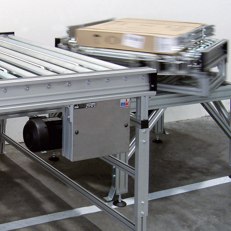 Convoyeur à rouleaux motorisé - courroie tangentielle pour environnements sales ou graisseux - RBT-P 2255 - MK Technology Group_7