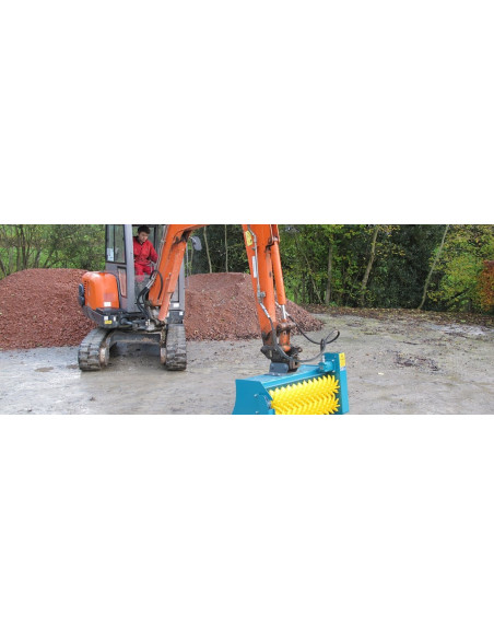 Godet cribleur léger et silencieux - simple à manier, rentable et adaptable pour pelles 1t5 à 4t - Starter Lloyd_7