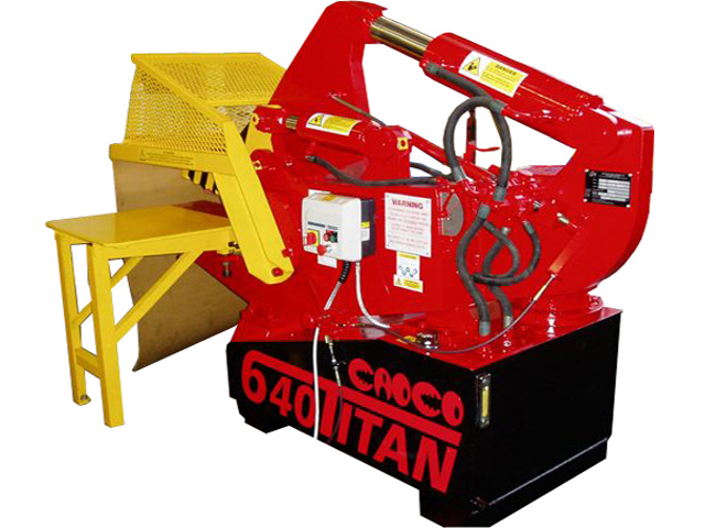 Cisaille crocodile hydraulique fixe McIntyre - Force de cisaillement 185T -CROCO-640_7