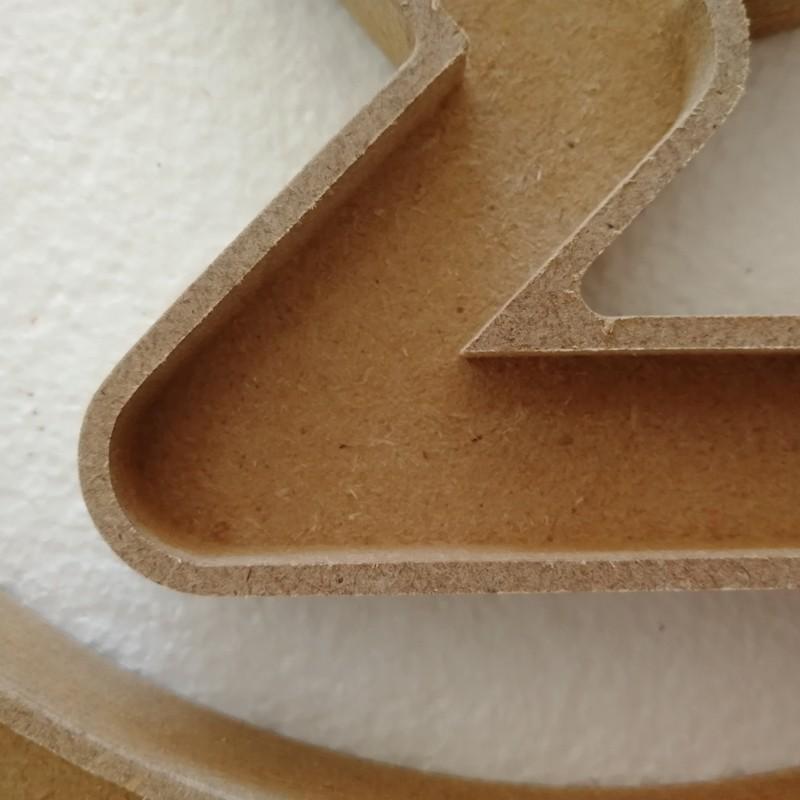 Logo ou Lettres Végétales - 10 mm, Jaune, Lichen scandinave pour l'intérieur uniquement, Logo_7