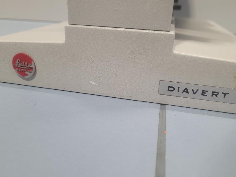 Microscope inversé Leitz Diavert pour pièces détachées_7