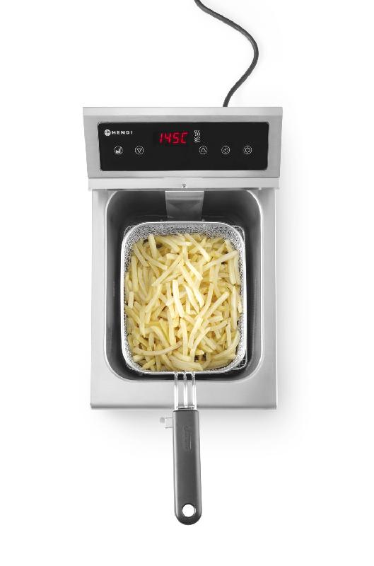 Friteuse à induction avec robinet de vidange 8L 230V HENDI_7