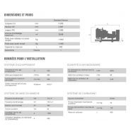 GTW-1525 T6 - Groupe électrogène industriel triphasé 60 Hz 1744 kVA - Genelec Mitsubishi MECC ALTE_7