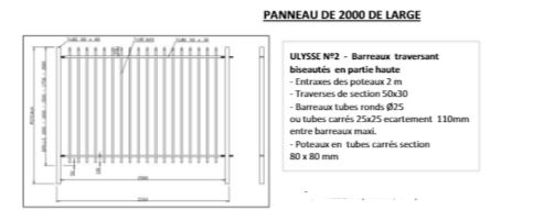 Clôture industrielle - panneaux en fils d'acier soudés - pour bâtiments industriels et résidences_7