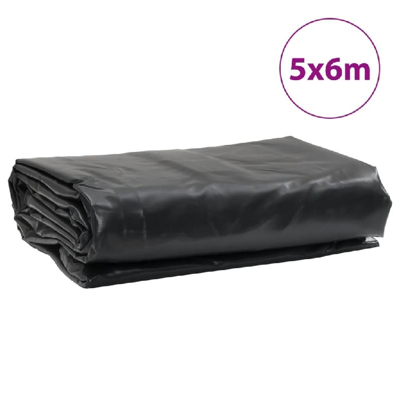 Vidaxl bâche anthracite 5x6 m 650 g/m² 156104_7