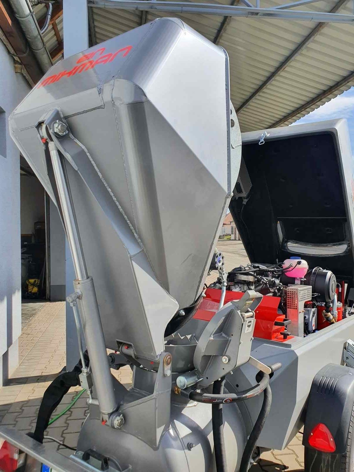 MIXMAN D5B HURRICAN - Transporteur malaxeur avec skip - Moteur Hatz diesel 55,4 kW - Cuve 265L - Compact et robuste_7