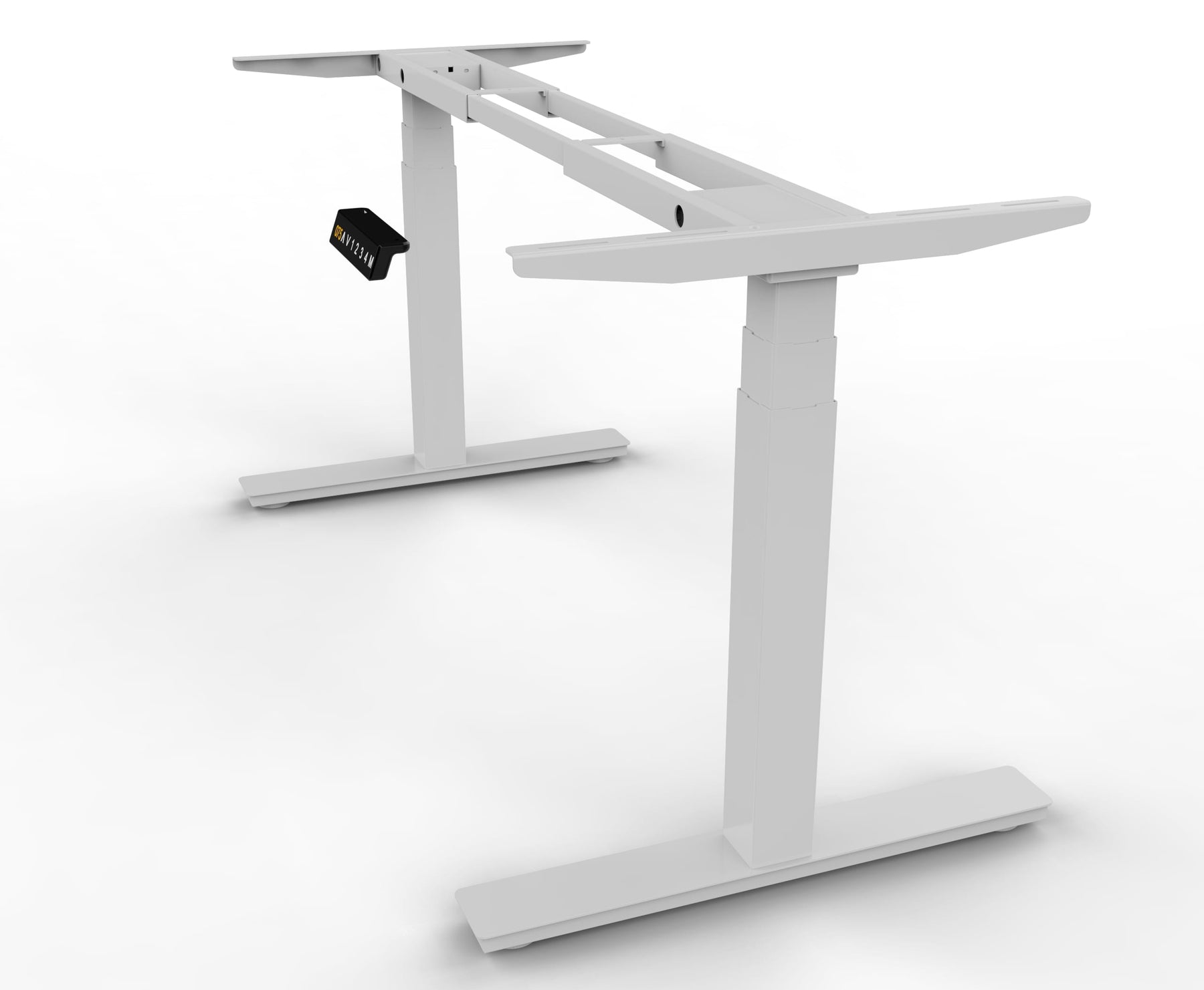 Piètement assis debout motorisé avec indicateur LED de hauteur