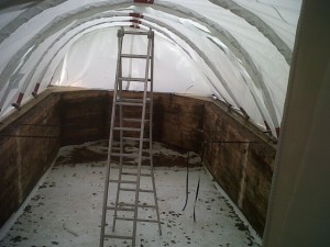 Abri de chantier gonflable 2WT - Protection contre les intempéries pour piscinistes et chantiers divers_7