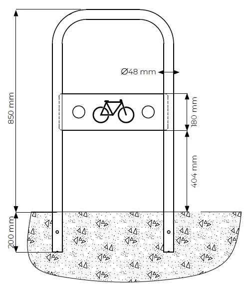 Arceau vélo urbain Murano_7