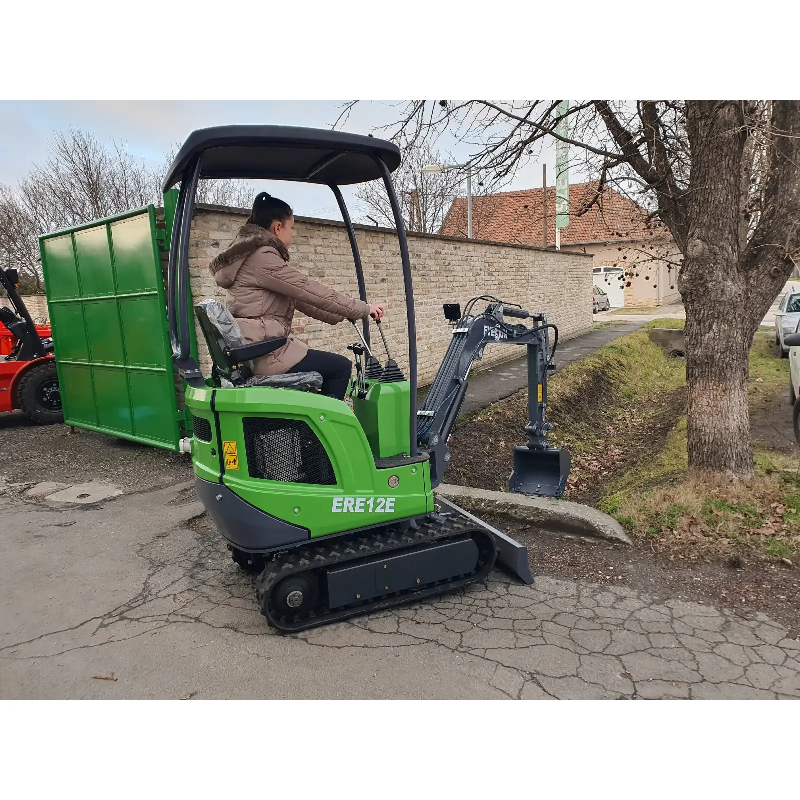 Mini Pelle LITHIUM Everun ERE12E + 3 Godets Offerts - Zero Emission_7