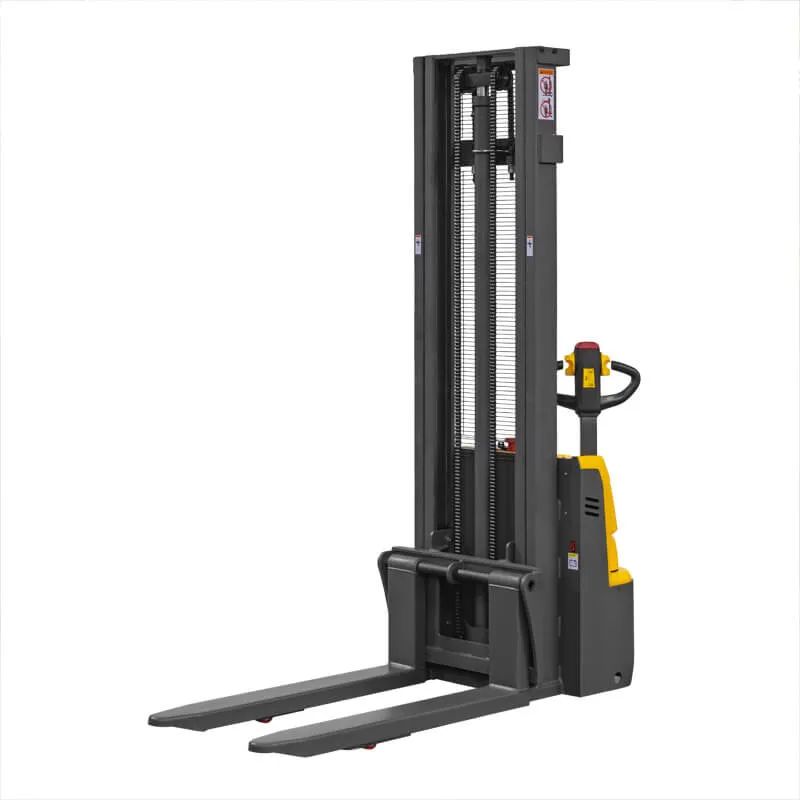Gerbeur automoteur électrique CDD15R-EN - 1.5T x 2,5M avec fourches réglables - Batterie lithium-ion, mât télescopique_7