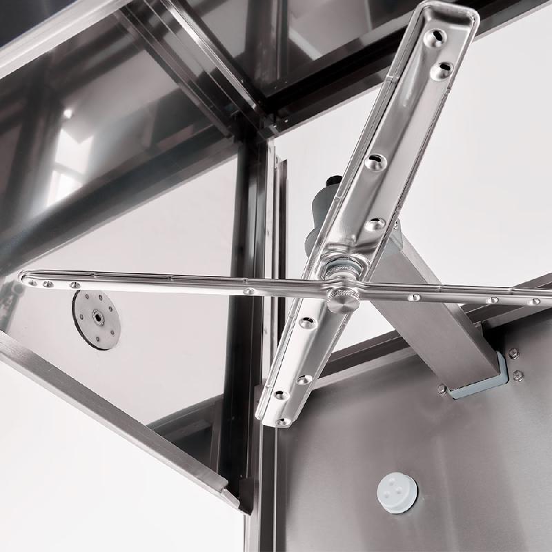 Lave-vaisselle à capot digital avec casier 50 x 50 et pompe de rinçage intégrée | Stalgast - 803036_7