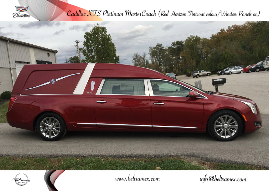 Corbillard Cadillac XTS avec moteur 3,6L V6 essence