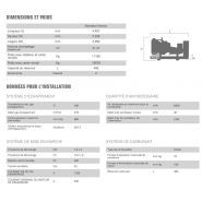 GTW-1390 T5 50 Hz triphasé - Groupe électrogène industriel Genelec 1400 kVA - Moteur Mitsubishi S12R PTA2_7