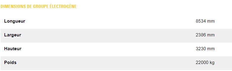 G3520 2 000 ekw groupes électrogènes industriel à gaz - caterpillar -puissance continue maximale 1 400 kw à 2 000 kw_7