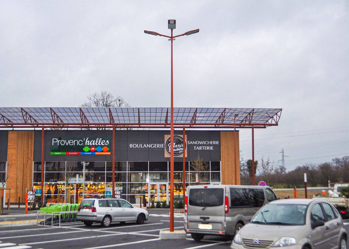 Mât d'éclairage public cylindro-conique ICAP en acier S-235-JR galvanisé à chaud - coloris en option_7