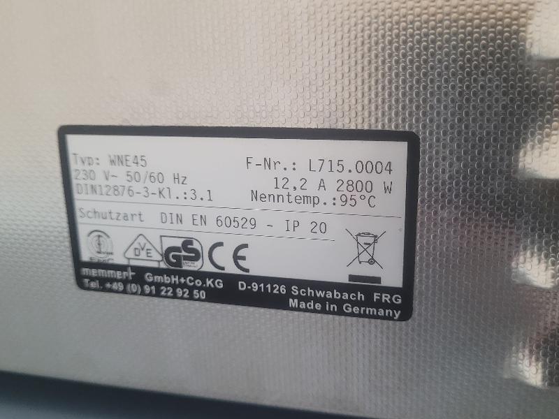 Bain-marie de laboratoire MEMMERT WNE 45 - 45 litres_7