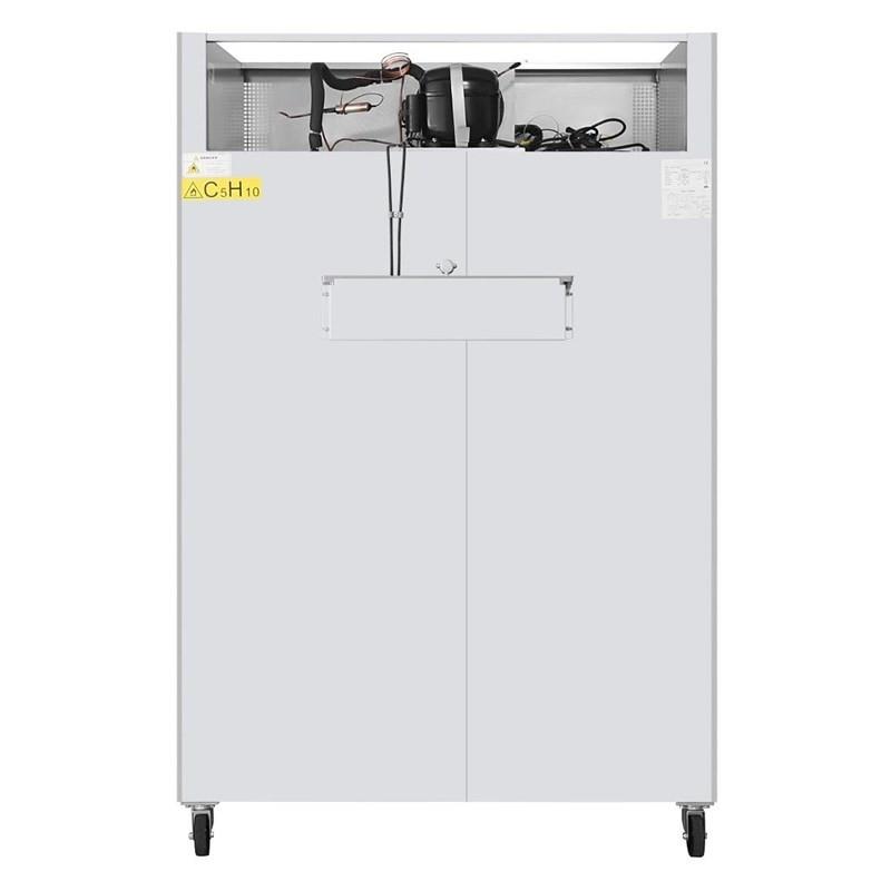 Armoire réfrigérée positive à air forcé double porte série G 1200L PG594 Polar_7