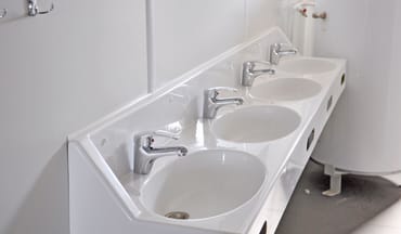 Conteneur sanitaire WC 10' - Hygiéniques, propres et fiables - Différentes tailles et équipements - Containex_7