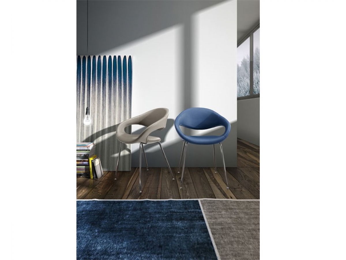 Fauteuil d'accueil polyvalent et confortable - SAMBA - Design italien contemporain et configurations variées_7