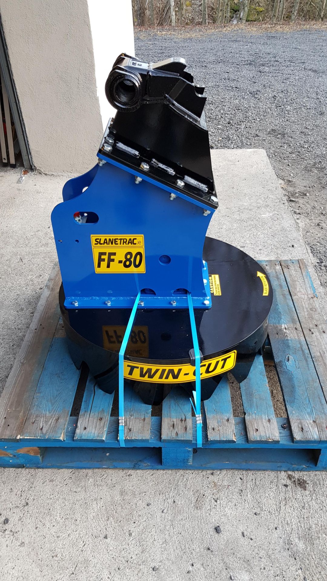 Gyrobroyeur FF80 - pour pelleteuses 2,8 à 8t - sylviculture - largeur 830 mm_7