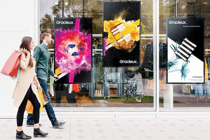 Écran vitrine - SAMSUNG - Gamme OM - 46 pouces_0