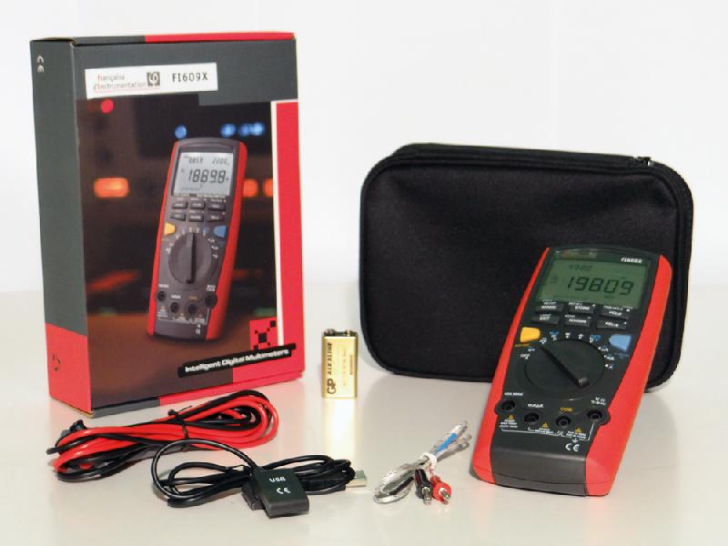 FI609X | Multimètre numérique TRMS AC+DC, 40 000 points, avec mesure de puissance_7