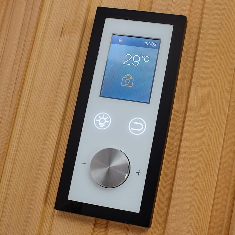 SAUNA D'ANGLE BOREAL® EVASION CLUB PRO 214C - 5 À 7 PLACES - 214*214*210_7