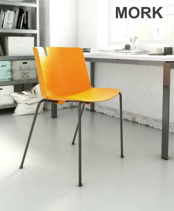 Chaises empilables Mindy et Mork - 2 gammes polyvalentes avec design et options variées_7